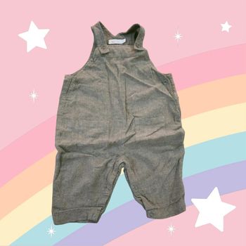 Salopette gros bébé  fille 6 mois