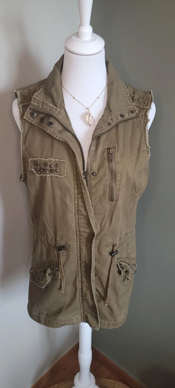 Jolie veste sans manches Coolcat Taille S - photo numéro 3
