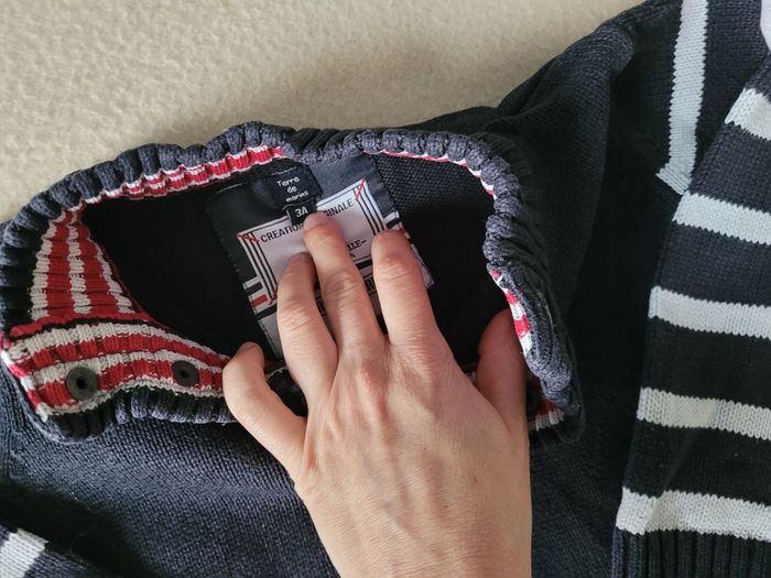 Pull terre de marins 3 ans - photo numéro 4