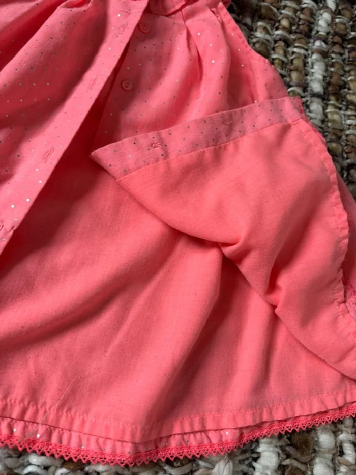 Robe fille en coton rose Grain de blé 2 ans - photo numéro 5