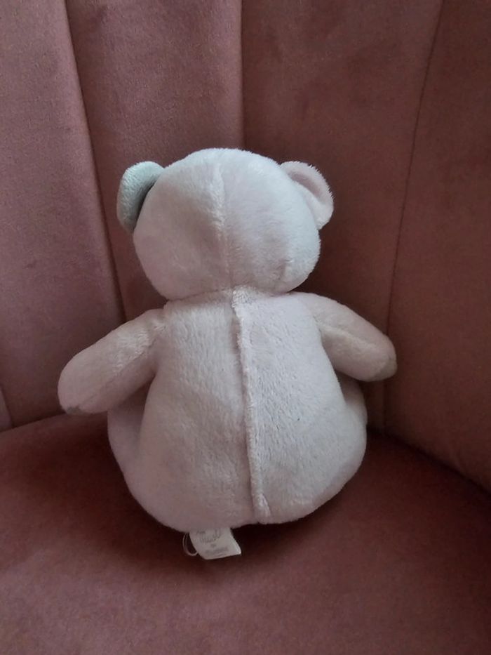 Doudou ours rose mustela - photo numéro 2