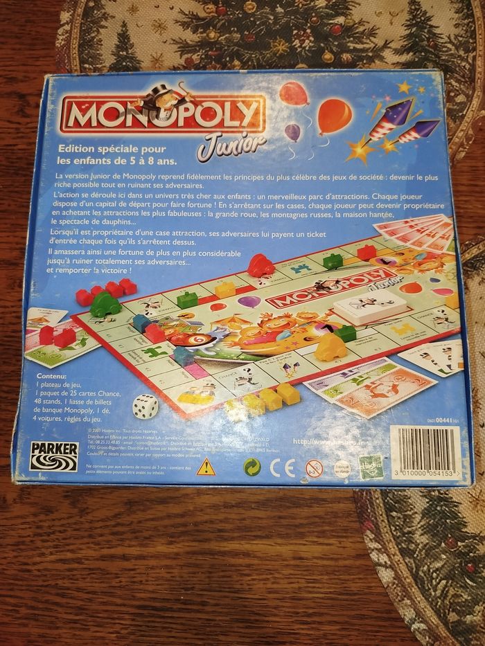 Monopoly junior édition à la foraine - photo numéro 2