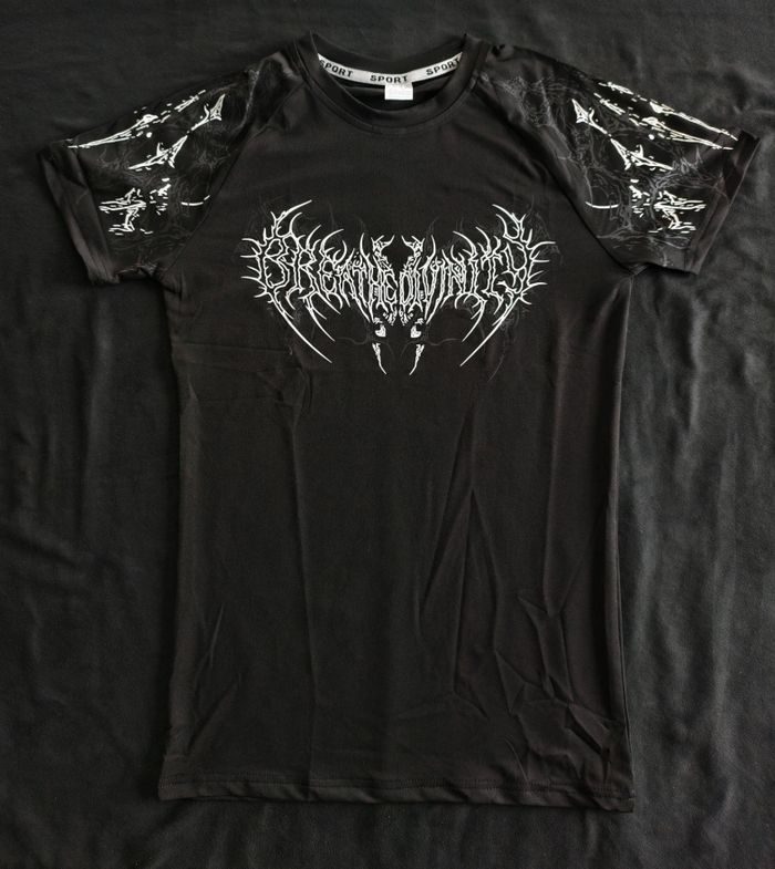 Breathe divinity compression t shirt dark workout musculation - photo numéro 3