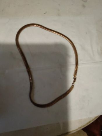 Collier grosse maille vintage