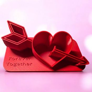 Decoration fleche de Cupidon