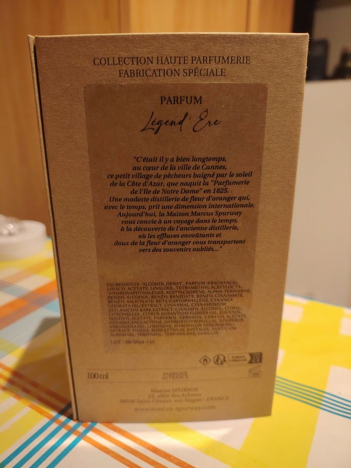 Parfum 100ml Marcus Spurway - photo numéro 2