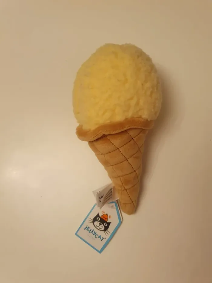 Vanilla ice cream plush jellycat - photo numéro 2