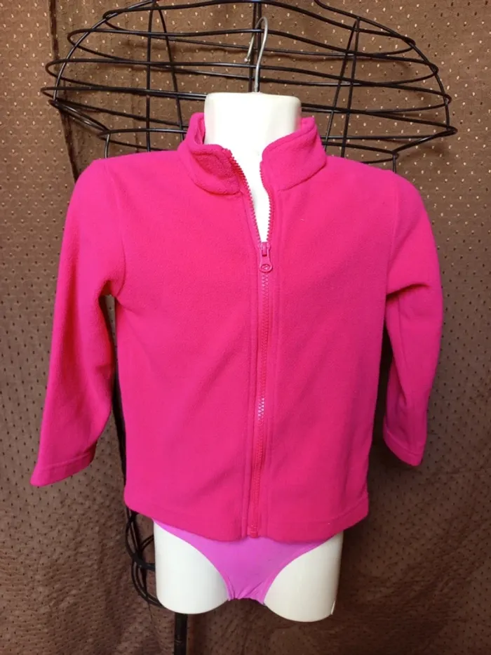 Gilet zippé taille 5ans