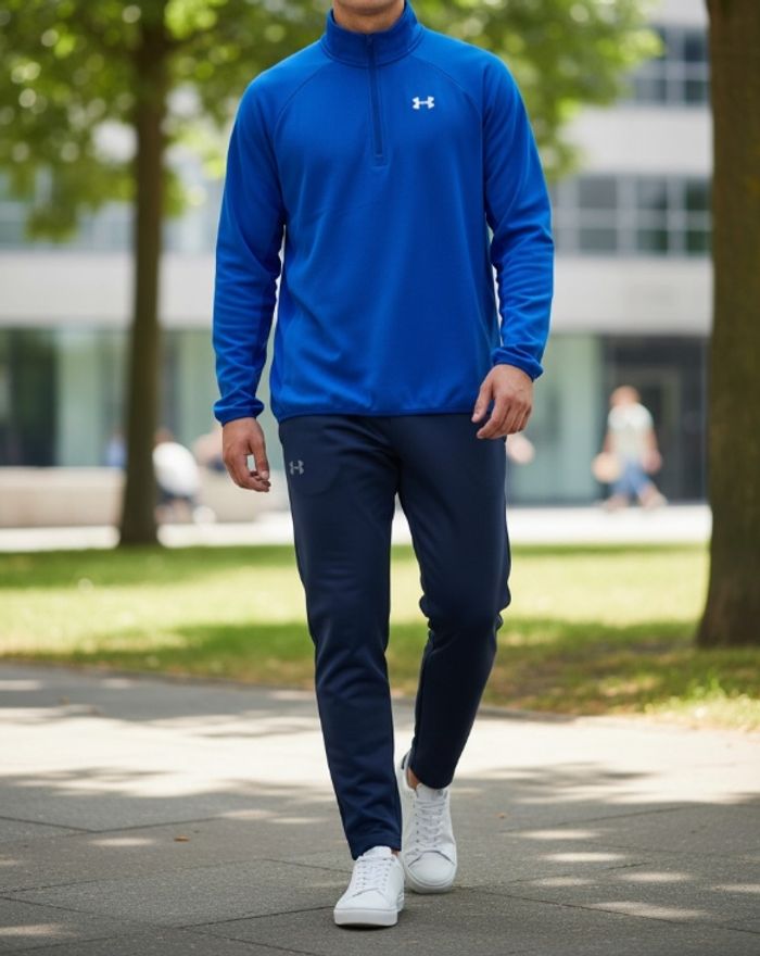 Sweat Polaire Under Armour Bleu XL
