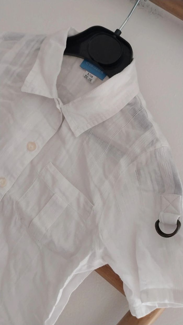 Chemise / chemisier ajusté by Cyrilus excellent état taille 6 ans - photo numéro 4