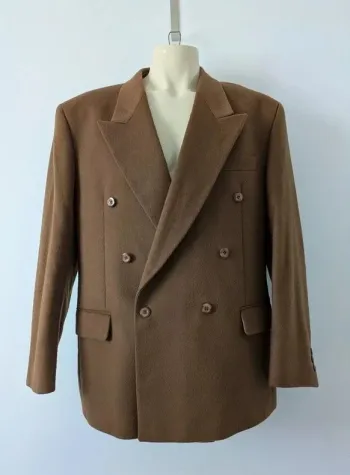 Veste blazer 65% cachemire - en cachemire laine - taille XL/XXL