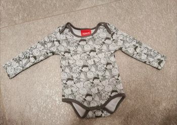 Body à manches longues bébé garçon 9/12 mois Snoopy comme NEUF