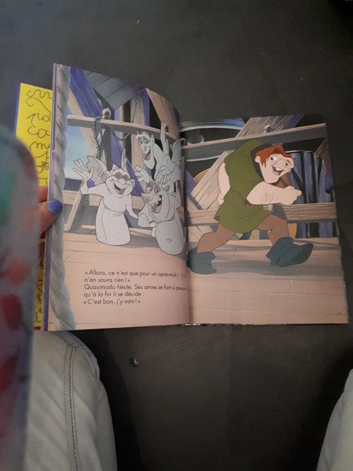 Livre Walt Disney ancienne édition le bossu de Notre Dame - photo numéro 3