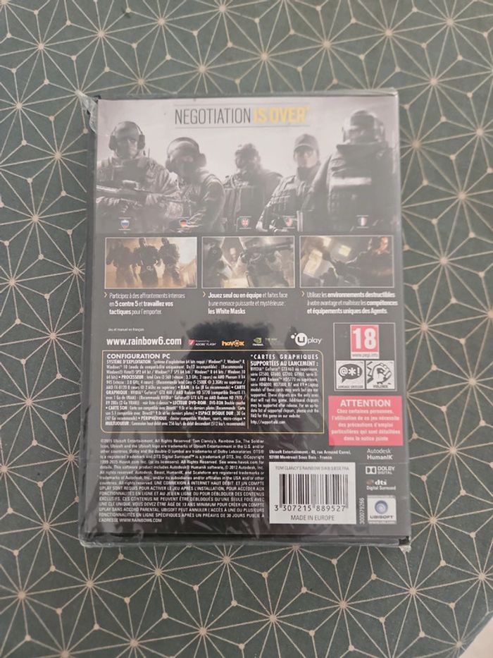 Tom Clancy's Rainbow Six: Siege PC Neuf - photo numéro 2