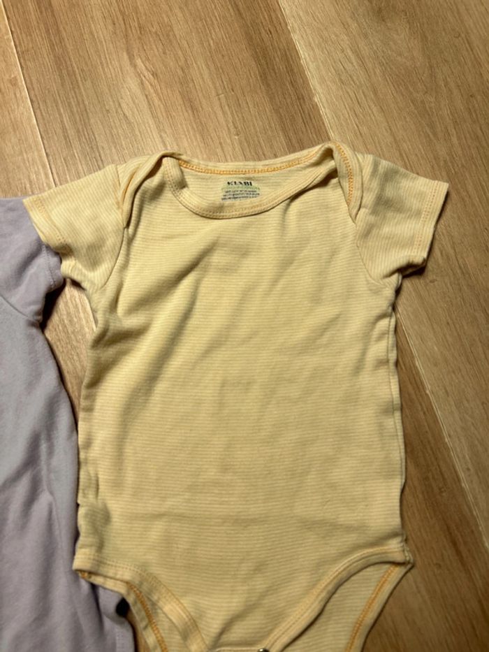 2 bodies 18 m manches courtes - photo numéro 3