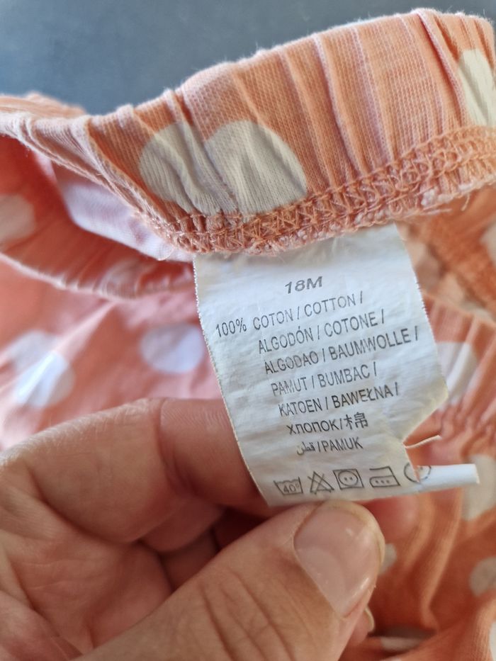 Lots de deux short fille taille 18 mois - photo numéro 6