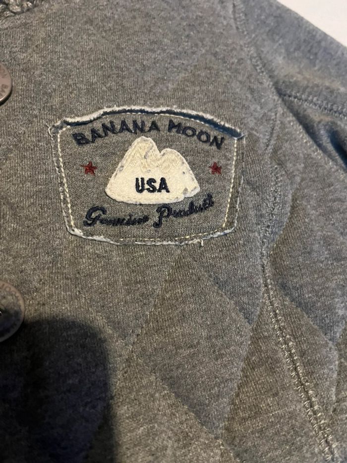 Veste/Gilet Banana Moon Grise - photo numéro 3