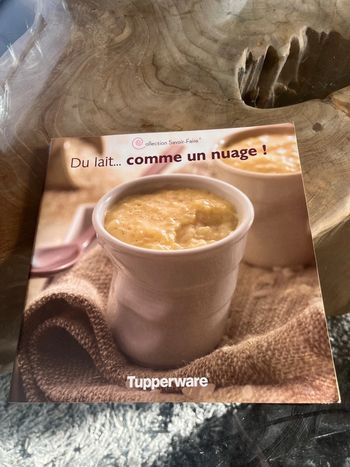 Livre « du lait comme sur un nuage ! Tupperware