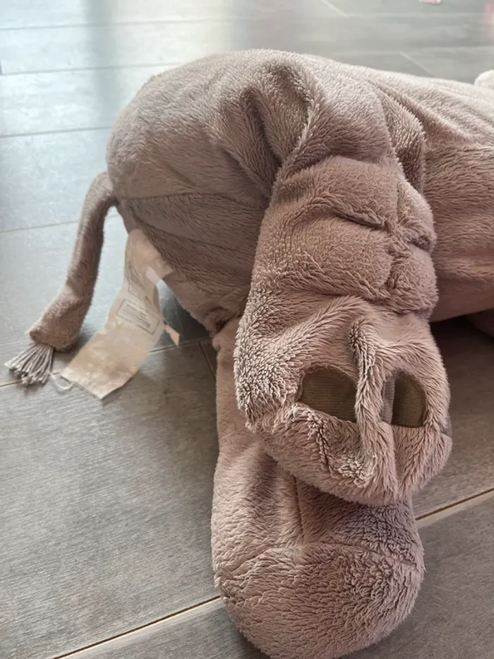 Peluche éléphant - photo numéro 3