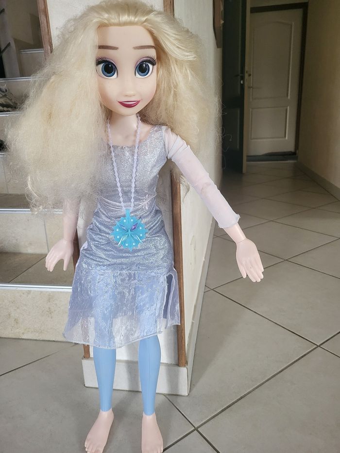 Grande poupee elsa - photo numéro 3
