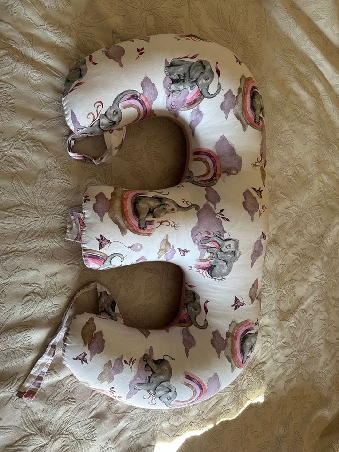 Coussin d’allaitement pour jumeaux