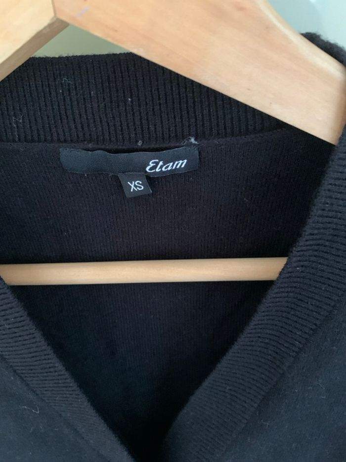 Gilet noir manches courtes - photo numéro 4