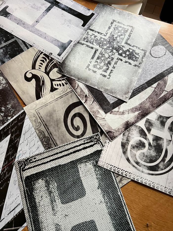 Scrapbooking#cricut#feuilles déco - photo numéro 4