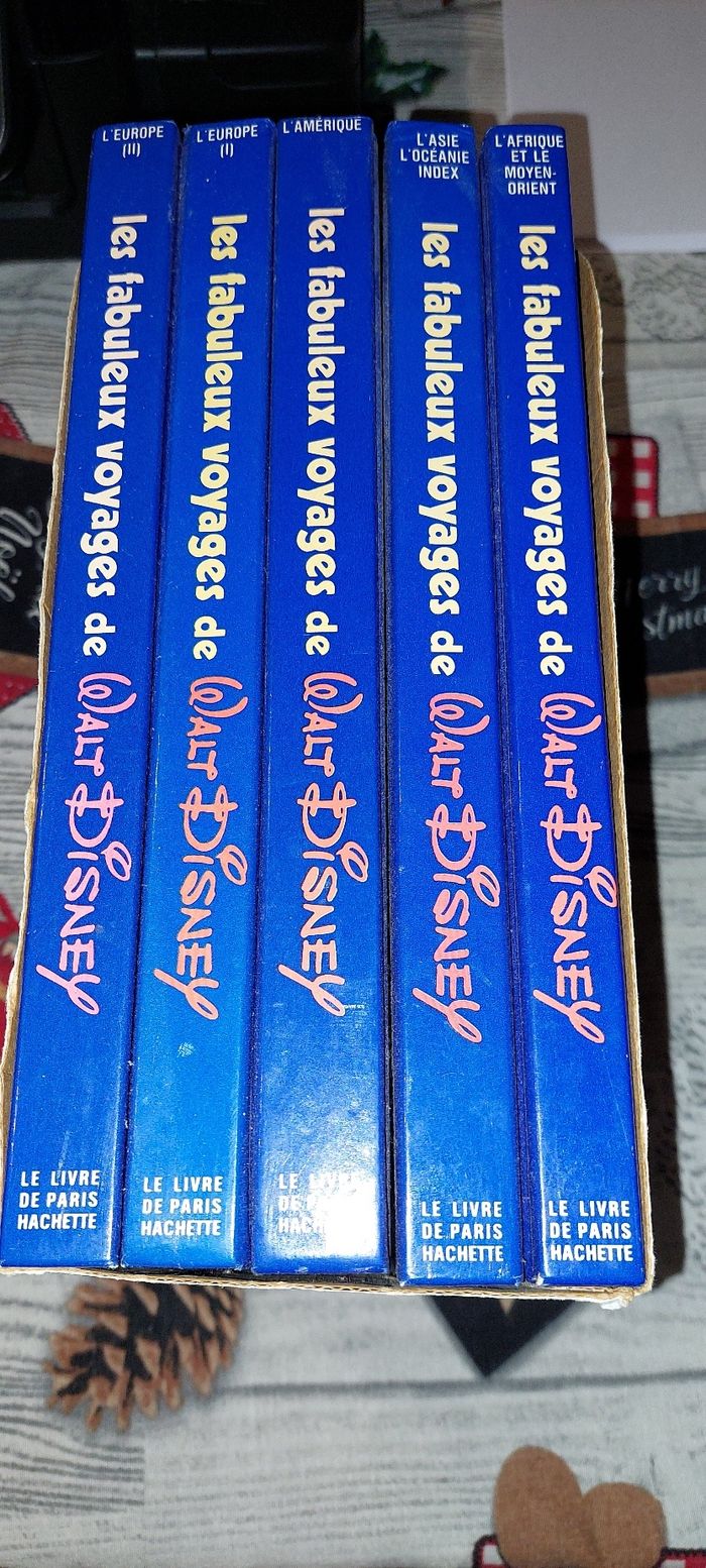 Collection les Fabuleux Voyages de Walt Disney