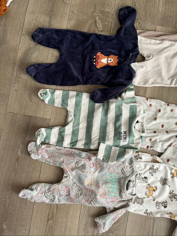 Lot pyjamas épais 3 mois - photo numéro 3