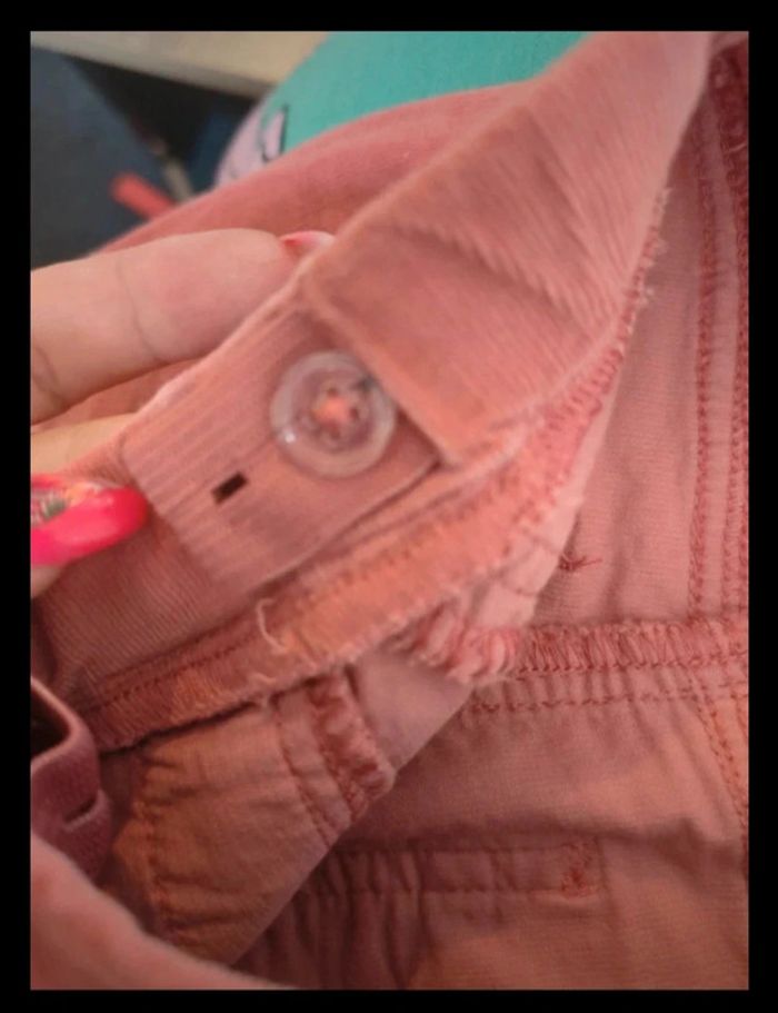 Skinny tao rose saumon ,Élodie - photo numéro 4