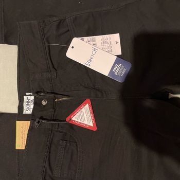 Pantalon noir skinny 10 ans