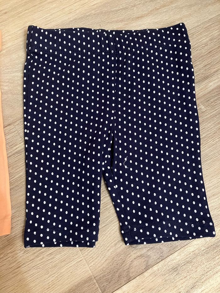 Lot 3 leggings courts 6 mois - photo numéro 4