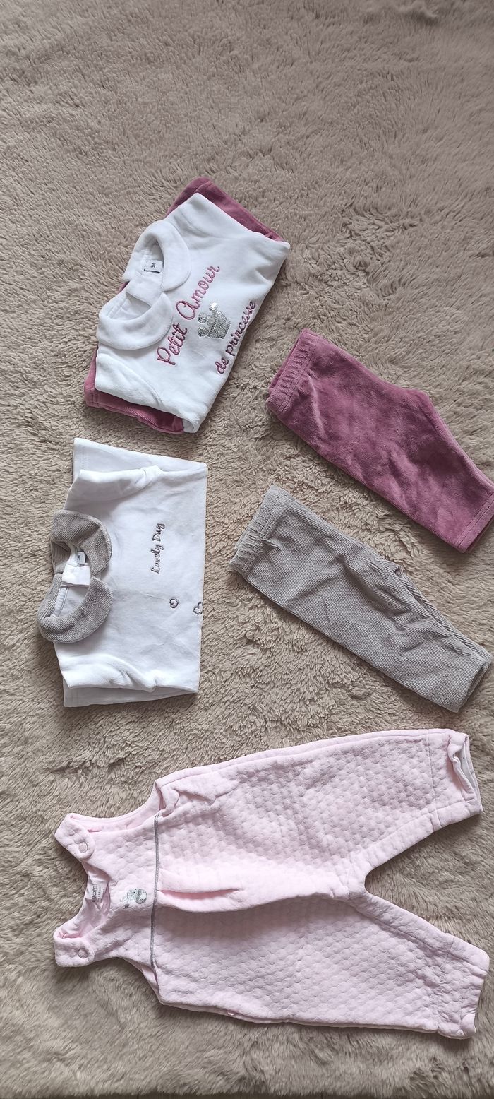Lot bébé fille 3 mois – Automne/Hiver – 15 pièces - photo numéro 3