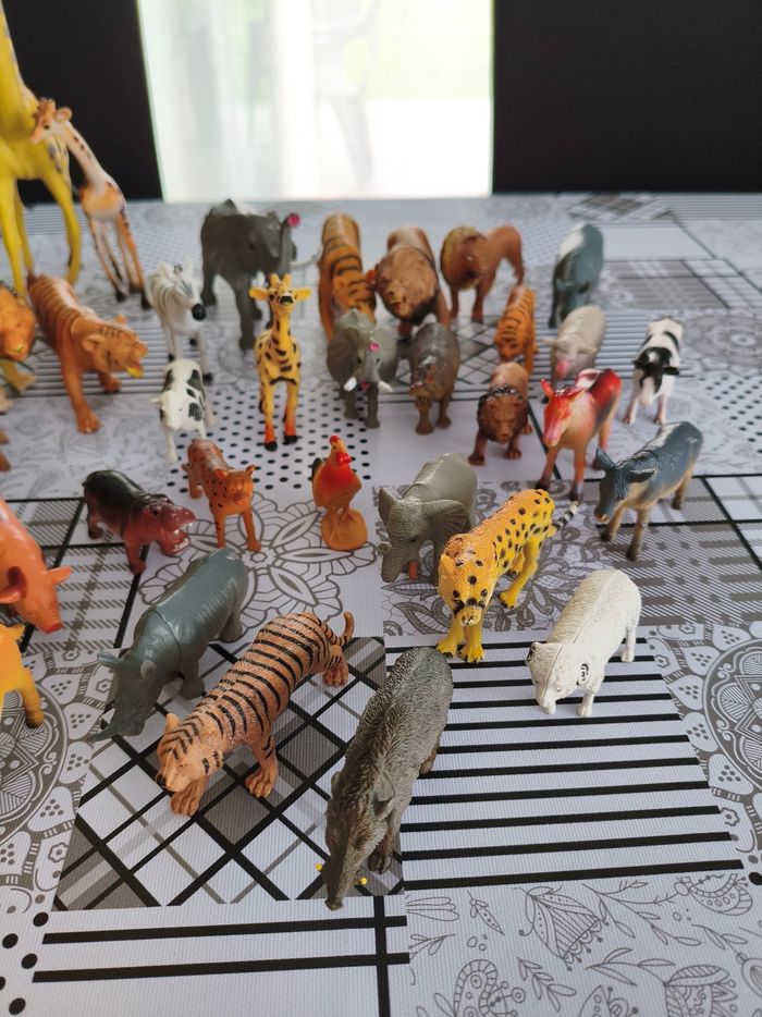 Lot 43 figurines animaux sauvages - photo numéro 8