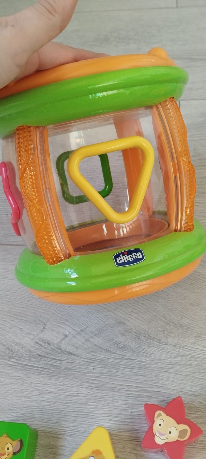 Tambour a forme roi lion chicco - photo numéro 2