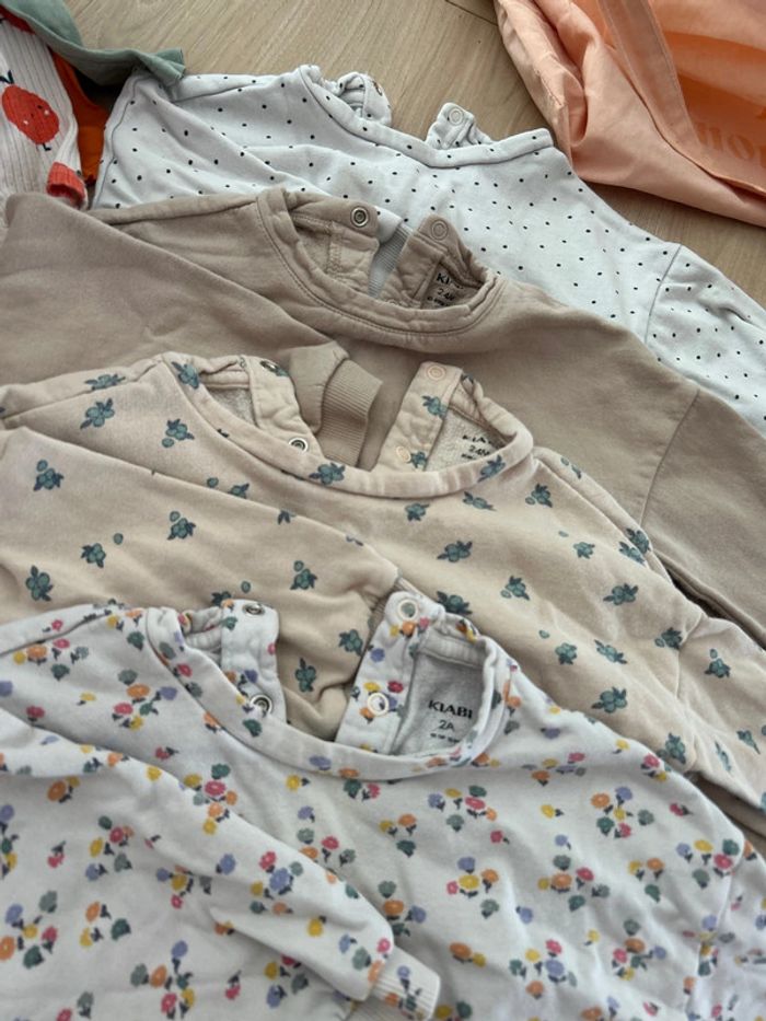 Lot de 4 pulls fille Kiabi 24 mois - photo numéro 2