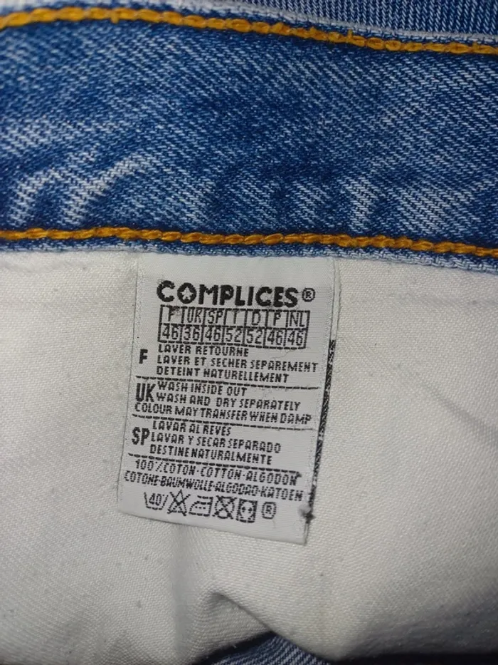 Jeans coupe droite Complices - photo numéro 5