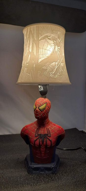 Lampe spiderman lithophanie