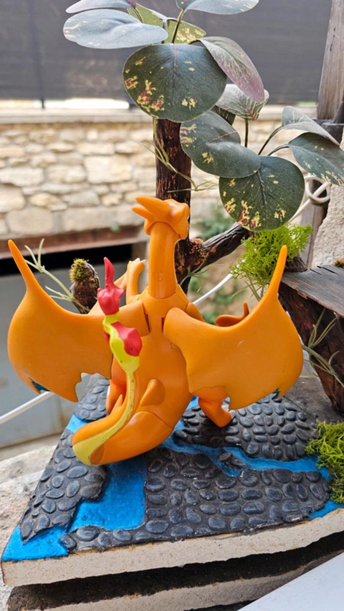 Super grande figurine Pokemon Nintendo tomy Mega-Dracaufeu - photo numéro 9