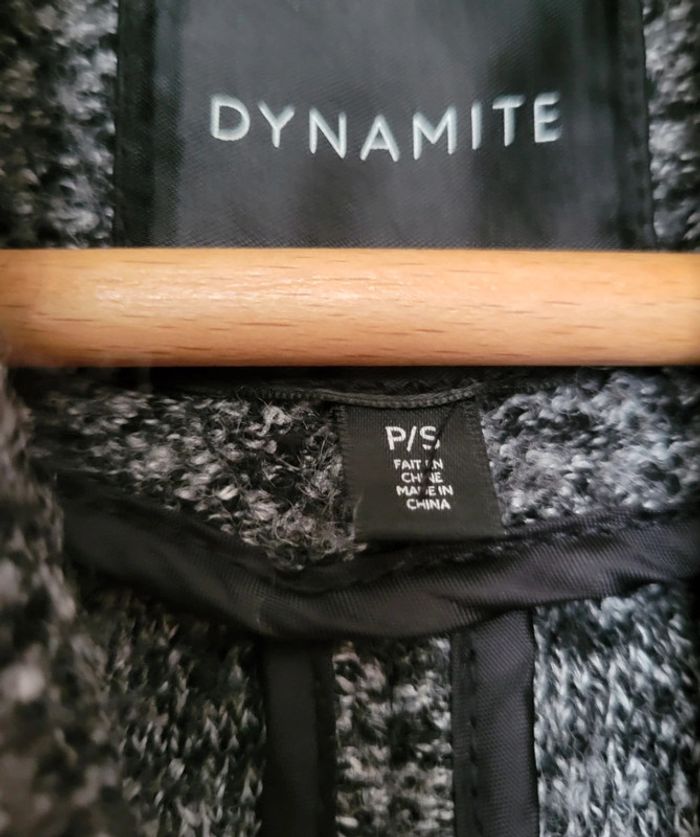 Manteau long léger gris foncé - photo numéro 5