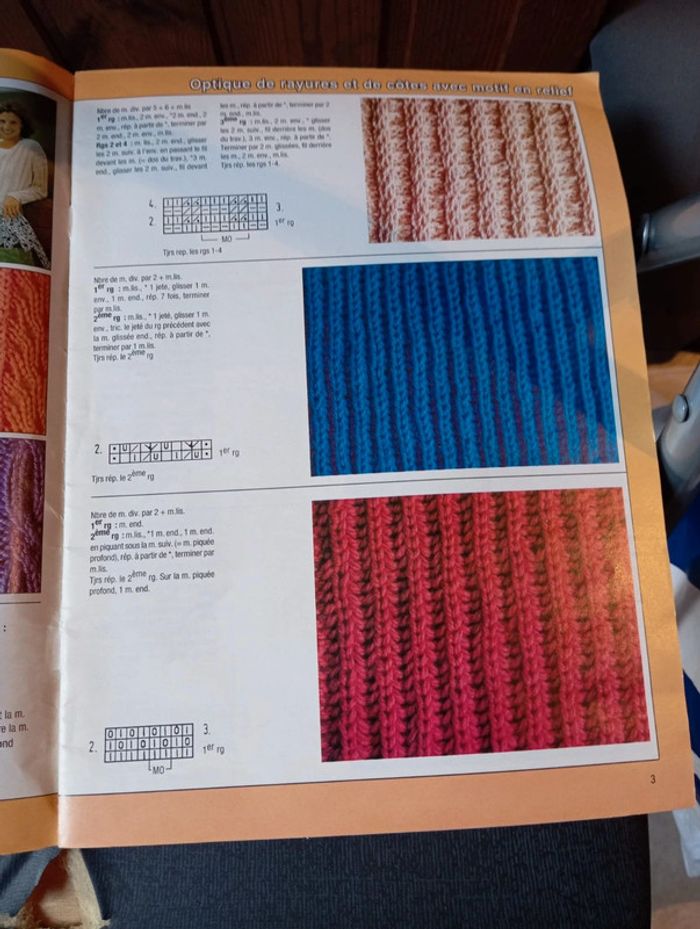 Livre motifs à tricoter - photo numéro 2