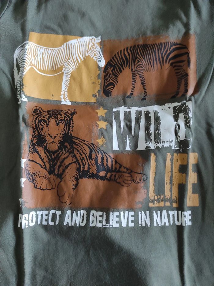 Tee shirt kaki - photo numéro 2