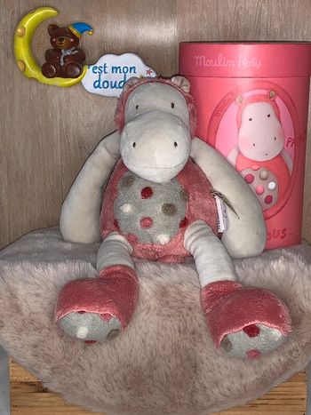 MR161 doudou hippopotame 🦛 moulin Roty