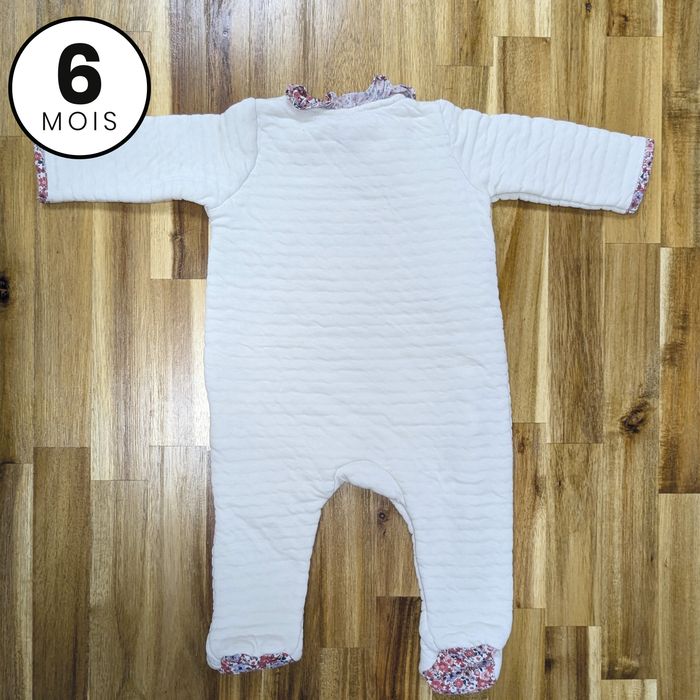 Pyjama chaud - bébé fille 6 mois - photo numéro 3