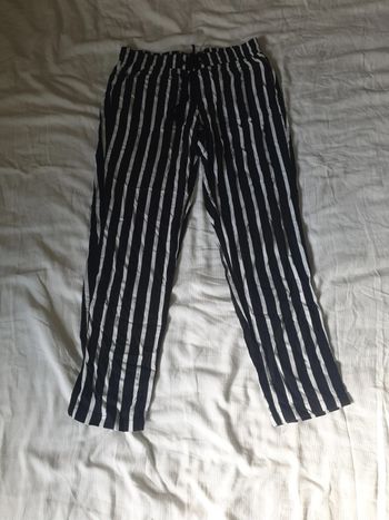 Pantalon léger rayé taille 36 marque Tally Weijl