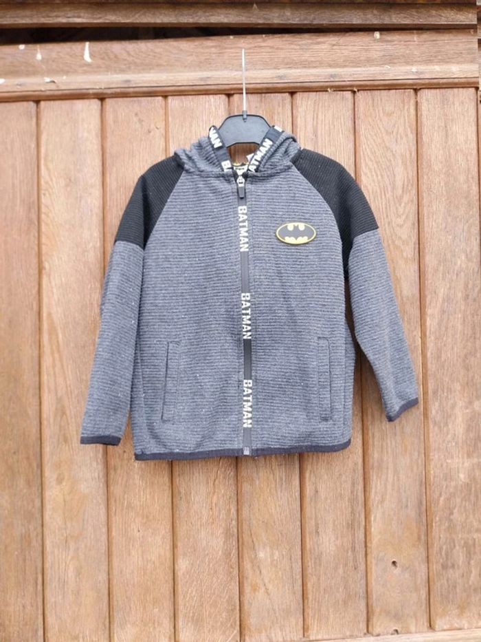 Gilet garçon batman 4.5 ans