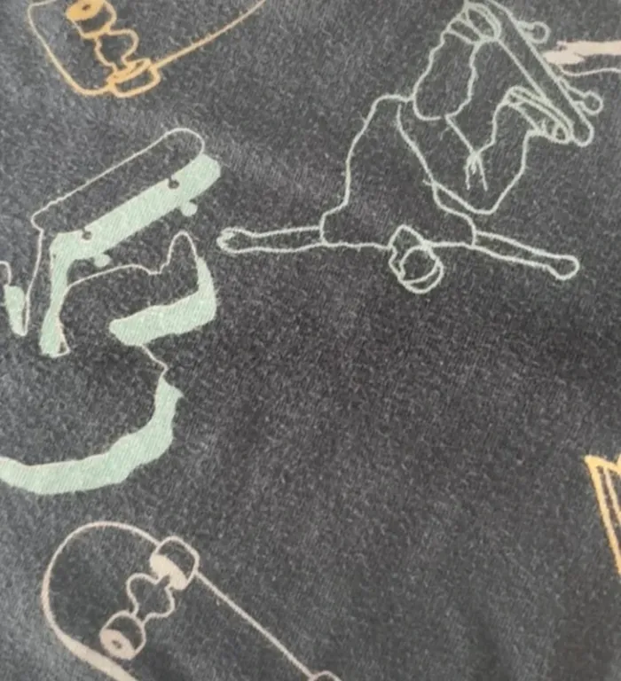 T-shirt manches courtes motif skater - photo numéro 2