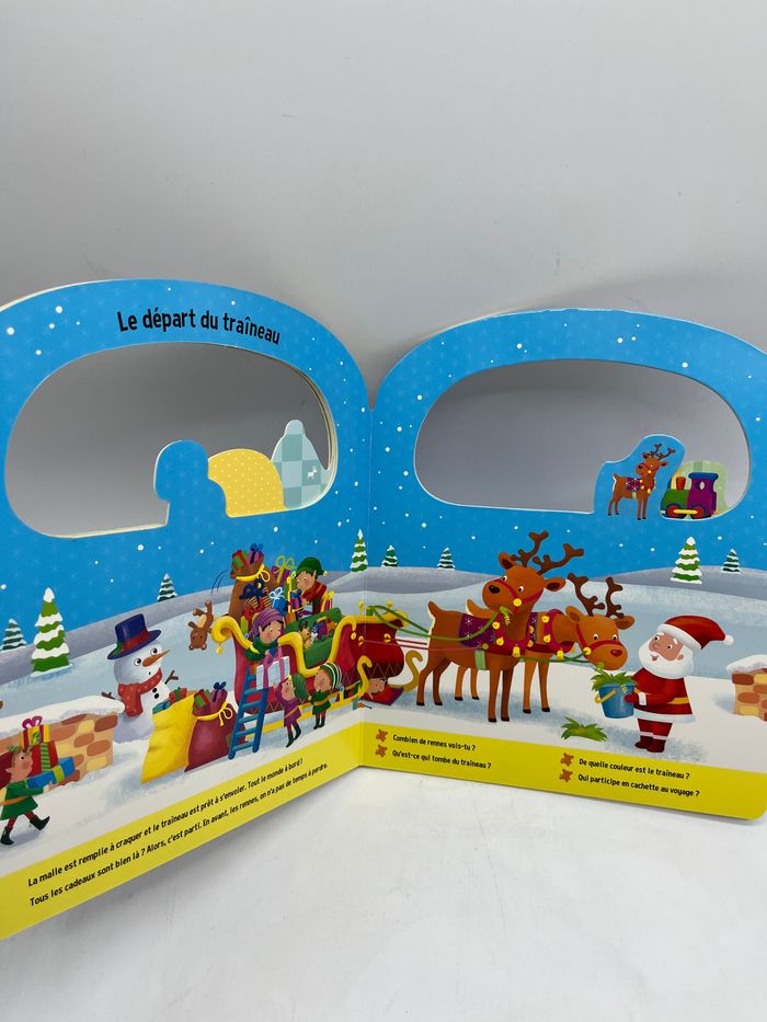 Livre cherche et trouve  Ma première valisette de Noël tout cartonné  Neuf ! - photo numéro 4