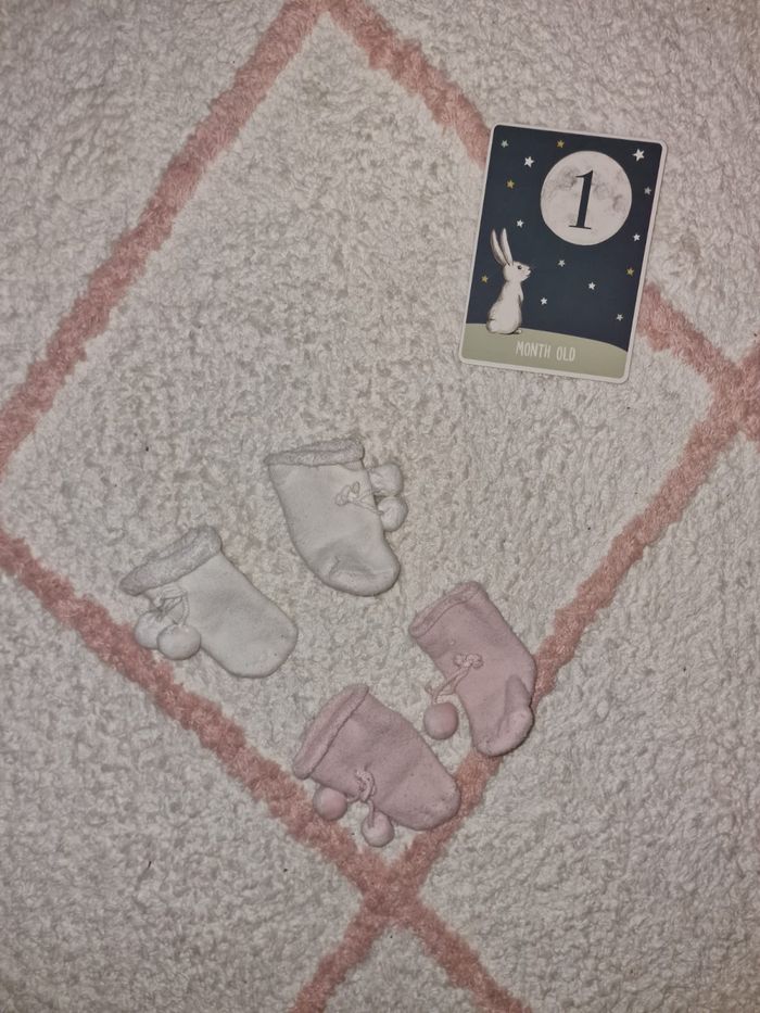 Lot de chaussettes 1 mois