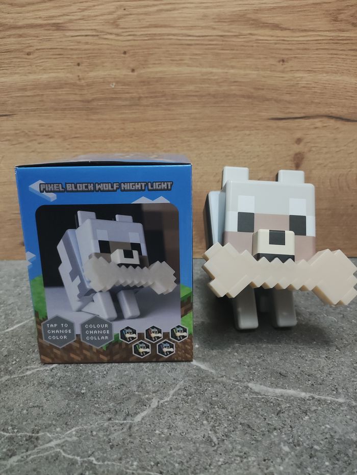 Wolf Night Light Pixel Block Led RGB - photo numéro 6